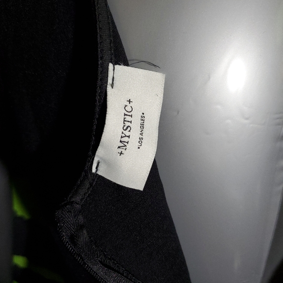 Modcloth/Mystic Black Mini Dress, Size Large - Picture 6 of 8